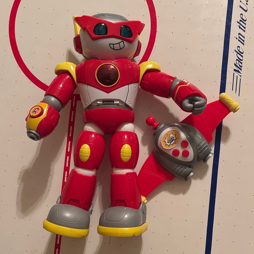 Ryan's World Ultimate Red Titan action figure. 
Used